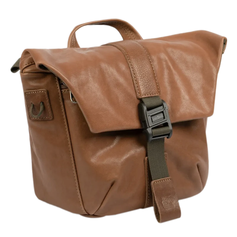 Wotancraft Pilot Travel Camera Bag 3,5L – Cuero Marrón